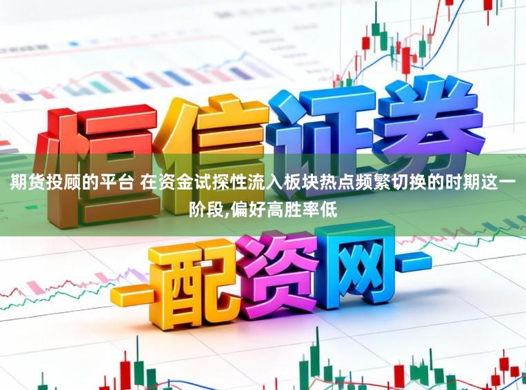期货投顾的平台 在资金试探性流入板块热点频繁切换的时期这一阶段，偏好高胜率低