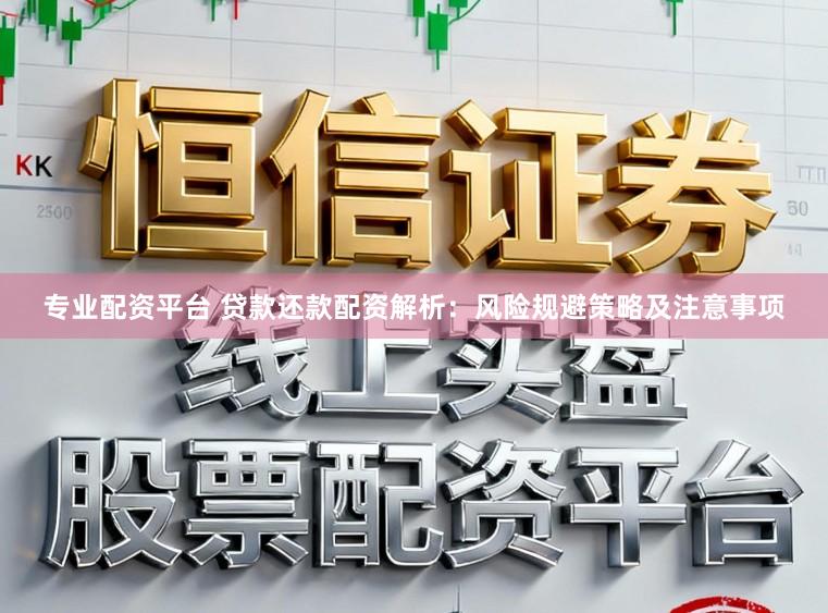 专业配资平台 贷款还款配资解析：风险规避策略及注意事项