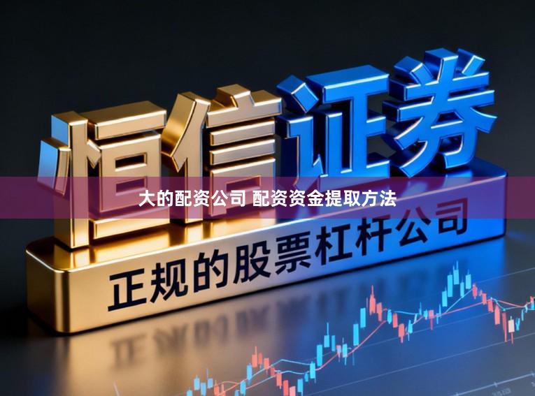 大的配资公司 配资资金提取方法