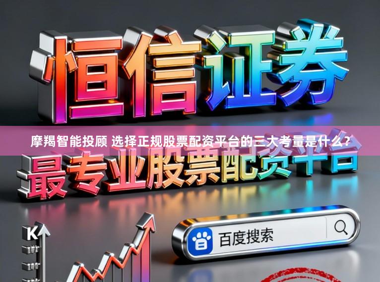 摩羯智能投顾 选择正规股票配资平台的三大考量是什么？
