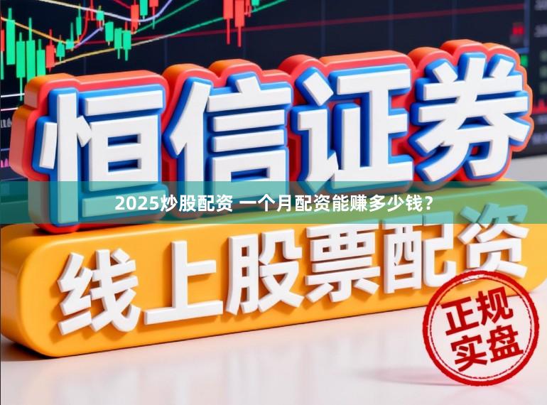 2025炒股配资 一个月配资能赚多少钱？
